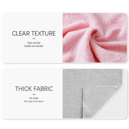 Reusable Microfiber Kitchen Towels - 1 Roll of 20 Sheets, Eco-Friendly Dish Rags & Paper Towel Replacement