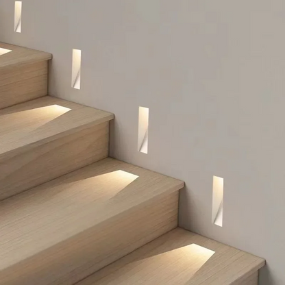 Nordic Frameless Stair LED Wall Light Stainless Steel Sensor Indoor