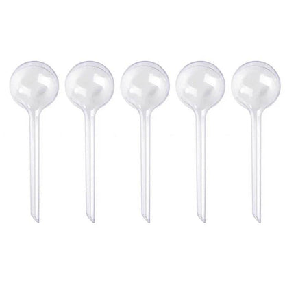 Self-Watering Globes – 5pcs Automatic Plant Watering Devices for Indoor & Outdoor Pots