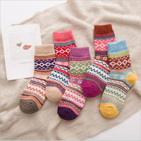 Ethnic Wind Cashmere Socks