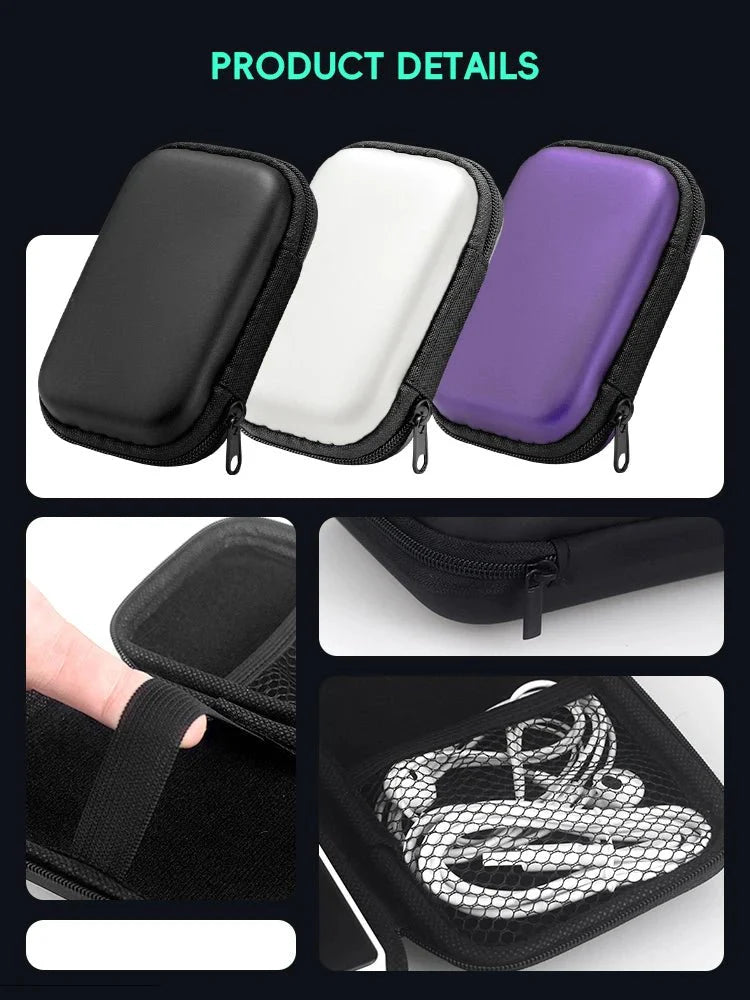 Durable EVA Protective Case for Anbernic RG35XX Plus | Handheld Console Travel Bag
