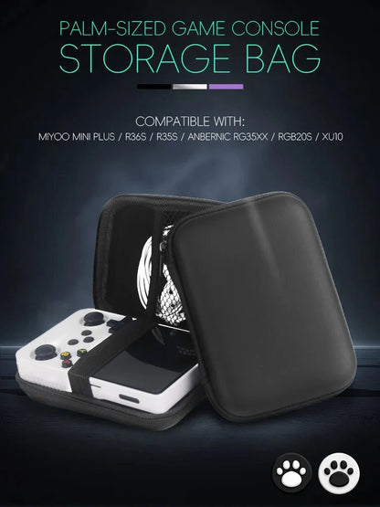 Durable EVA Protective Case for Anbernic RG35XX Plus | Handheld Console Travel Bag