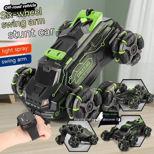 Remote Control Swing Arm Stunt Car Feel Drift Off-road Spray Deformation