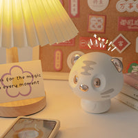 Creative Cartoon White Tiger Bluetooth Speaker