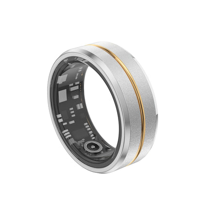 Bague connectée 2024 pour hommes et femmes, surveillance de la fréquence cardiaque et de l'oxygène sanguin, modes multisports, étanche IP68, pour Android et iOS