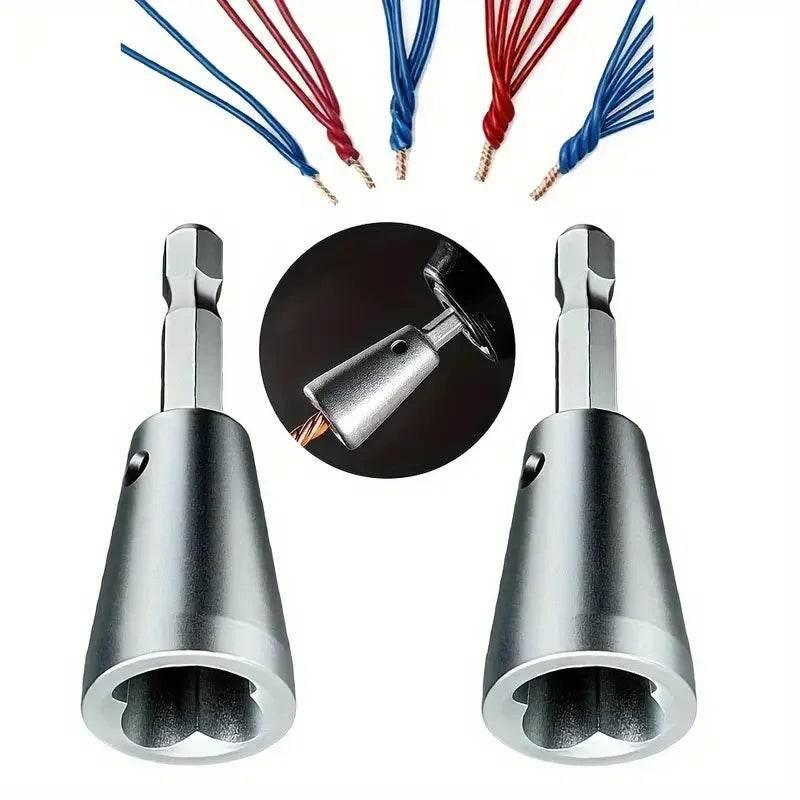 1PC Wire Twisting Tool – Quick Twister Electrician Artifact for Power Drill Drivers | Multi-Tool Cable Connector Device