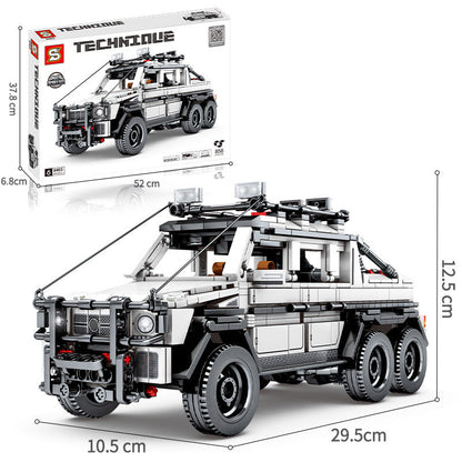 High Difficulty Racing Roadster Compatible With  Power Mechanical Building Blocks