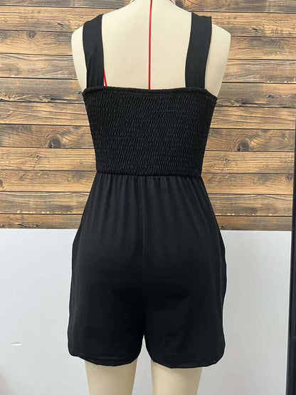 Summer Sleeveless Vest Jumpsuit For Women