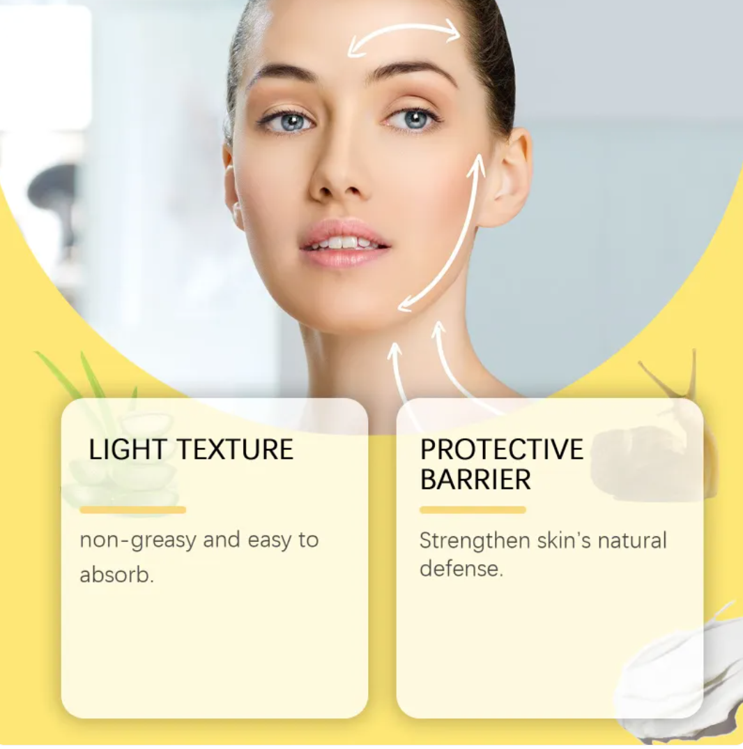 Snail Secretion Facial Care Gift Set – Anti-Aging Nourishing Skincare Set for Radiant Skin