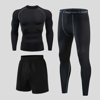 Men's Fitness Outfit Set – Performance Gym & Running Suit for Training & Workouts