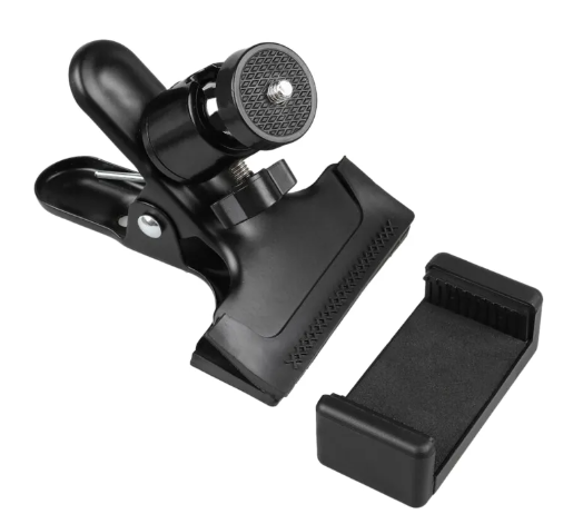 Adjustable Guitar Phone Clip Stand – Secure Smartphone Mount for Musicians, Streaming & Content Creation