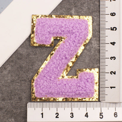 26 Patchs de Vêtements Brodés avec Lettres