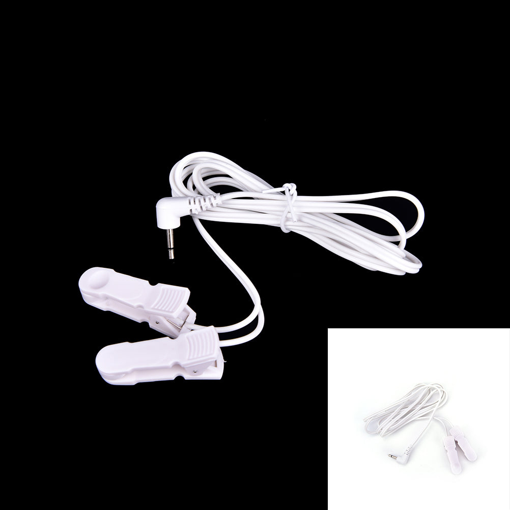 Pinza para la oreja con masaje, accesorio electrónico de pulsos de 3,5 mm