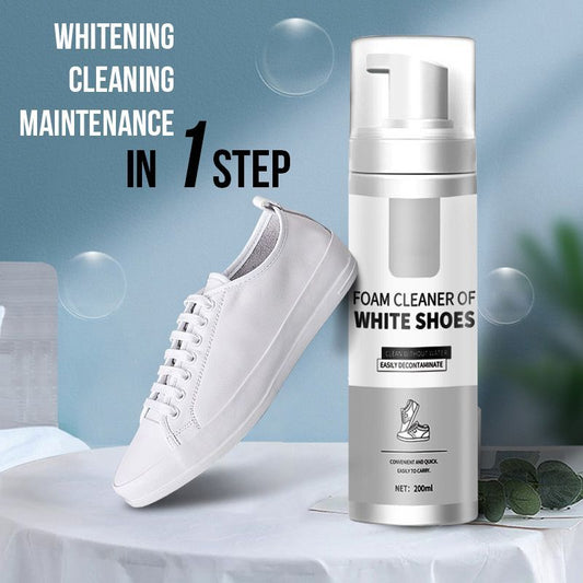 Nettoyant pour petites chaussures blanches