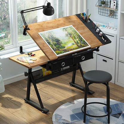 Mesa de dibujo y diseño premium, ajustable