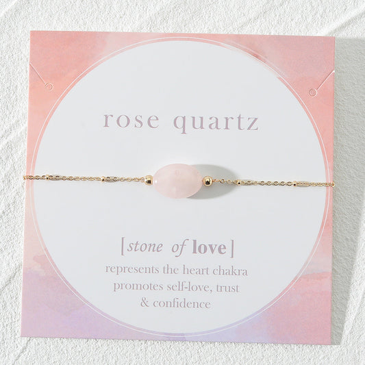 Pulsera de piedra natural triturada - Joyería