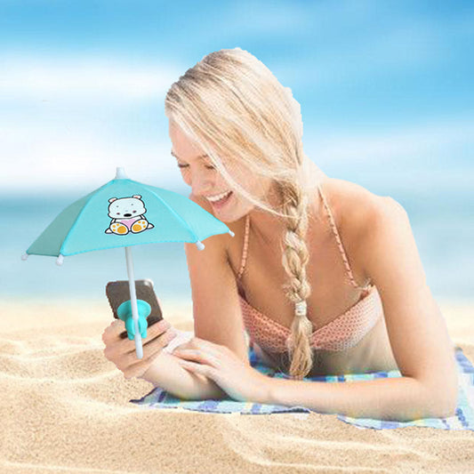 Parasol personalizado para móvil de mujer