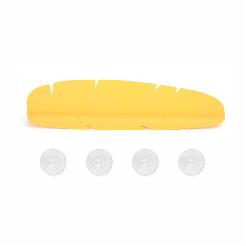 Silicone Sink Splash Guard – Waterproof & Oil-Proof Banana Leaf Baffle