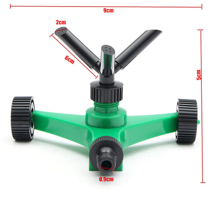 Plastic 360 Degree Automatic Rotating Three-pronged Waterer