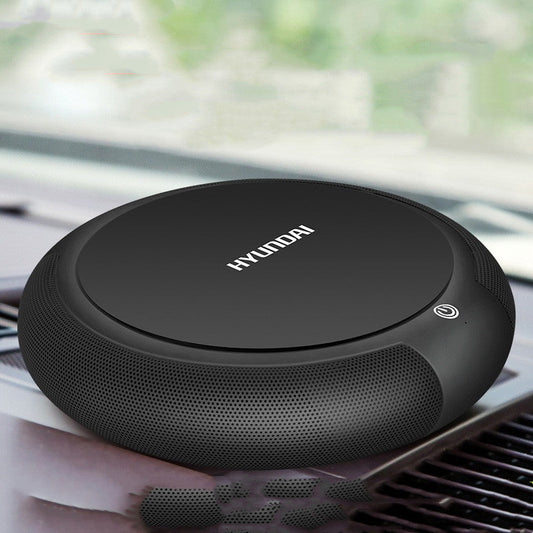 Hyundai Automotive Air Purifier | Activated Carbon Filter for New Car Odor | Obsidian Black Formaldehyde Eliminator | Dashboard-Mounted Chemical Gas Neutralizer | Portable Vehicle Ionizer & Stagnant Air Refreshing System