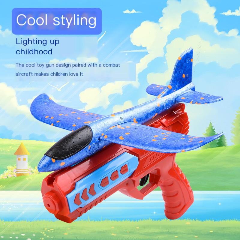 Popular Foam Airplane Launcher Toy for Kids