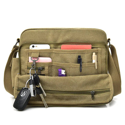Washed Canvas Bag