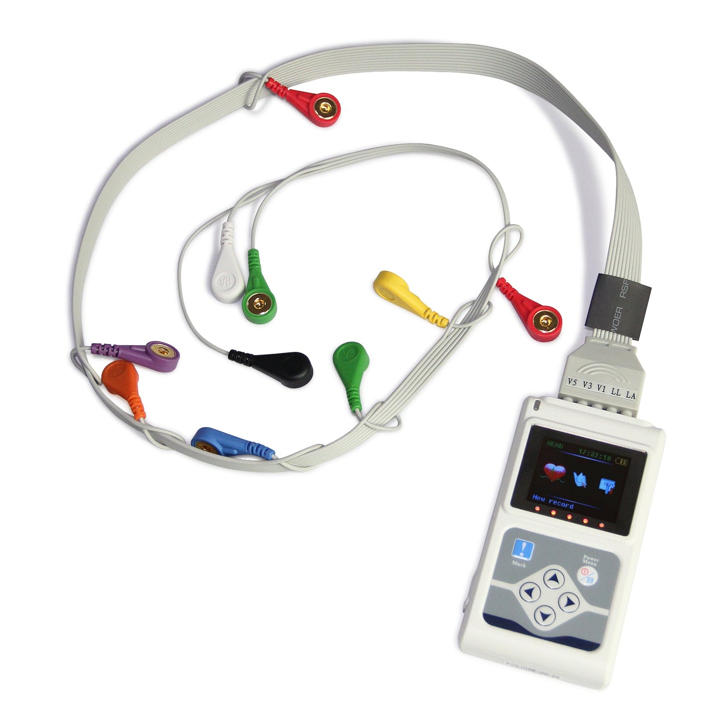 Système ECG dynamique CONTEC TLC5000 Holter ECG 24 heures Logiciel PC d'analyse synchrone