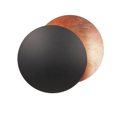 Lampe de chevet de salon ronde Éclipse solaire
