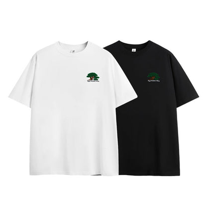 Men's Broccoli Embroidered T-Shirt | Streetwear Casual Tee