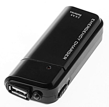 No 5 Two Dry Batteries Emergency Charging Case