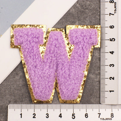 26 Patchs de Vêtements Brodés avec Lettres