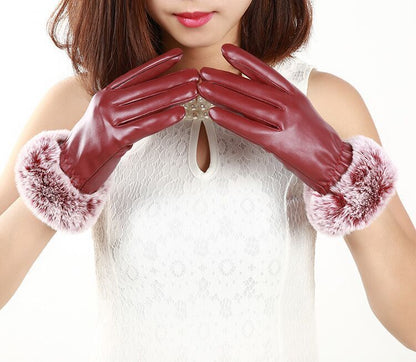 Gants Tactiles Femme Plus Velours Épais Chaud