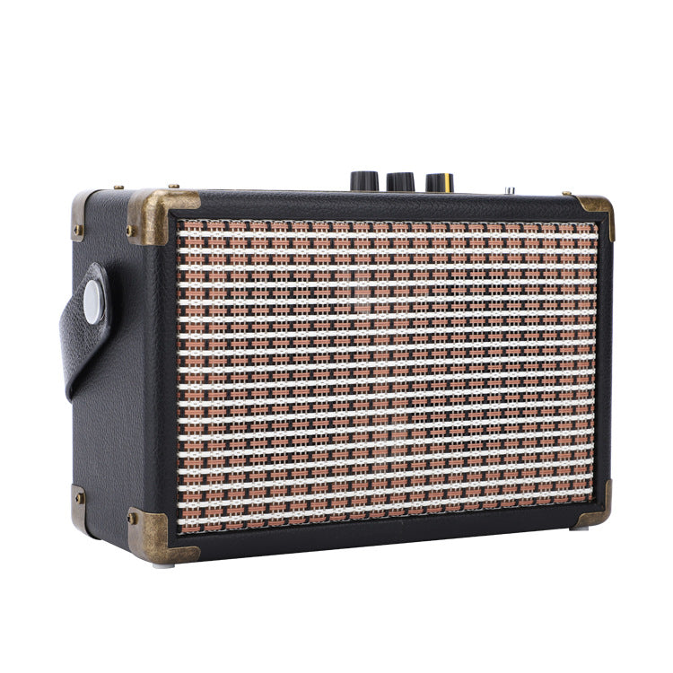 Altavoz Bluetooth retro portátil multifuncional
