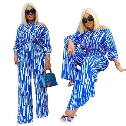 Women's Plus Size Two-Piece Lounge Set
