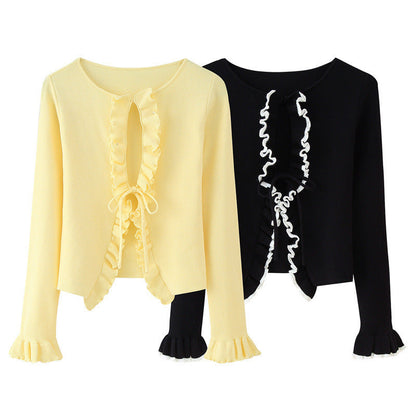 Women's Lace Knit Cardigan