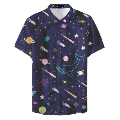 European And American Nightclub Plus Size Breathable Shirt
