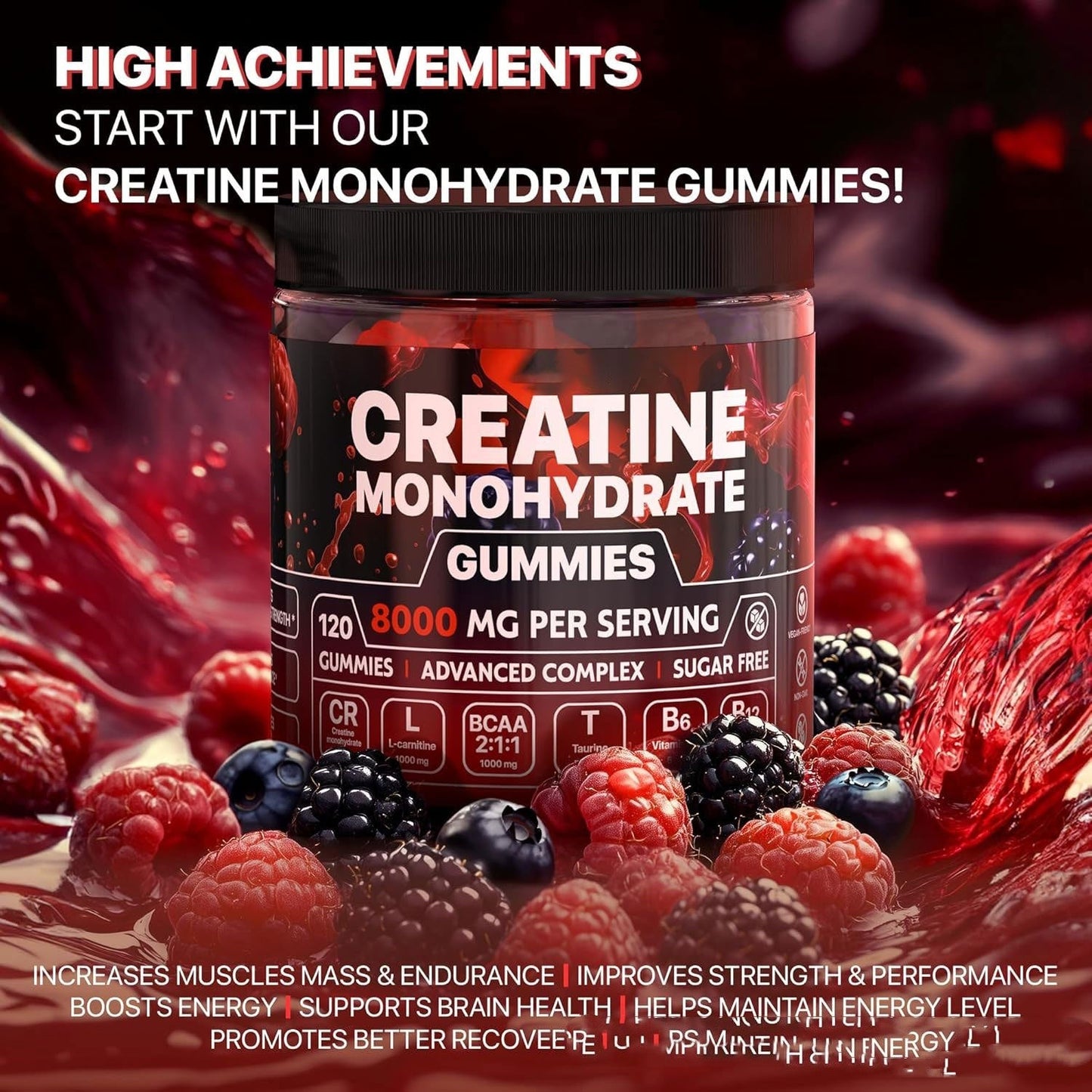 Creatine Gummies – Strength & Recovery in Every Chew