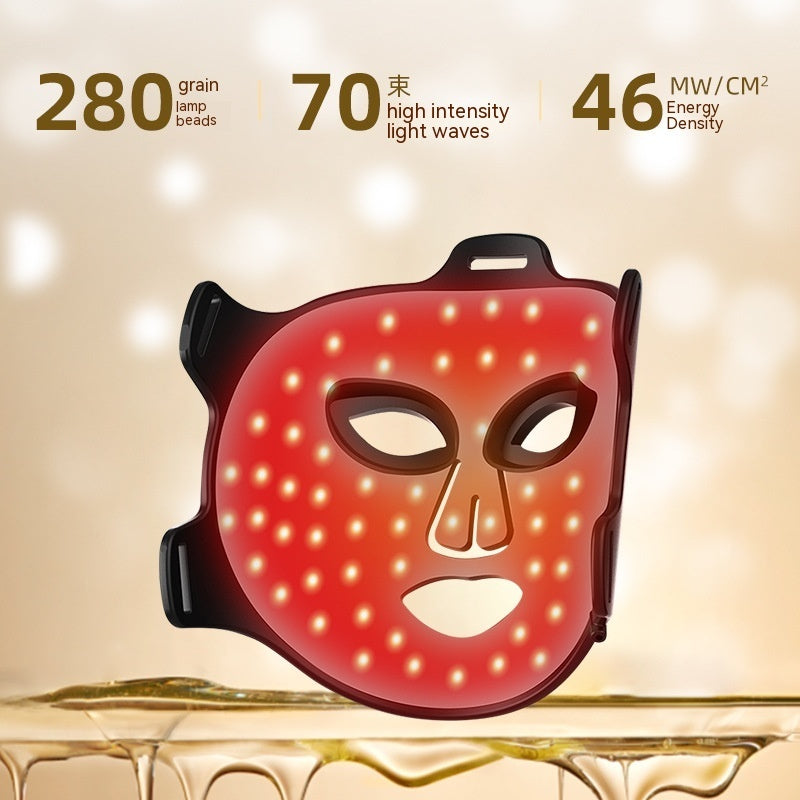 Nouvel appareil de beauté à photothérapie infrarouge Masque de beauté LED couleur pour le rajeunissement de la peau