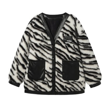 Fashion Winter New Pattern Fur Coat