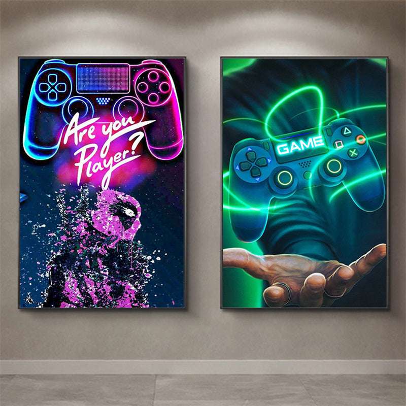 Fashion Home Bar Internet Cafe Wall Decoration Graffiti Wall Art Poster