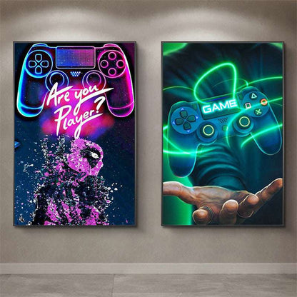 Fashion Home Bar Internet Cafe Wall Decoration Graffiti Wall Art Poster