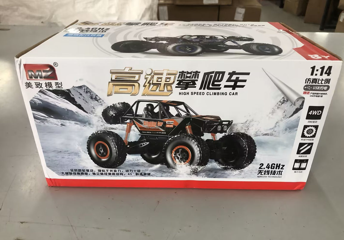 Voiture télécommandée 4x4 haute vitesse, véhicule télécommandé 2,4 GHz, jouets électriques RC, camion buggy tout-terrain, jouets, cadeaux surprises pour enfants