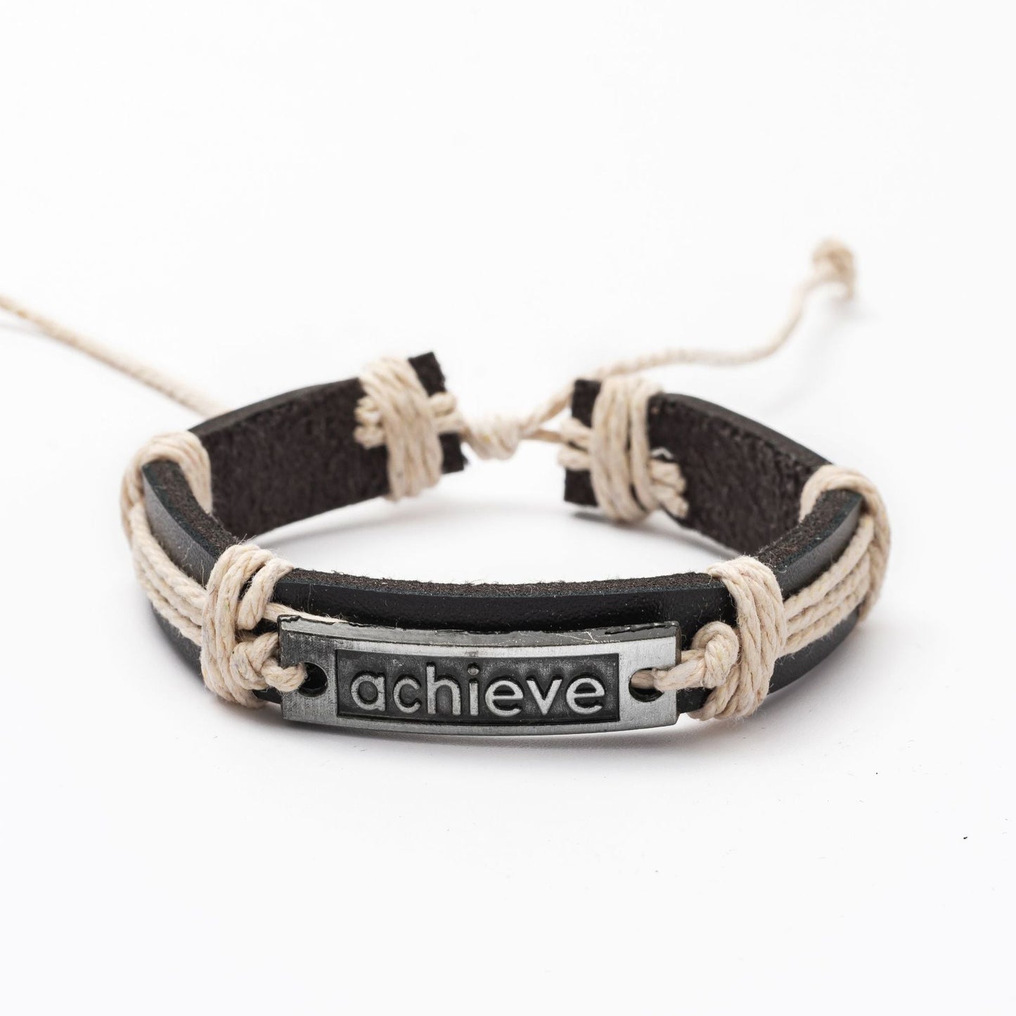 Bracelet quatre pièces personnalisé alphabet mode pour hommes et femmes