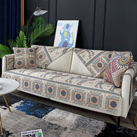 Four Seasons Universal Cotton And Hemp Sofa Cushion Minimalist