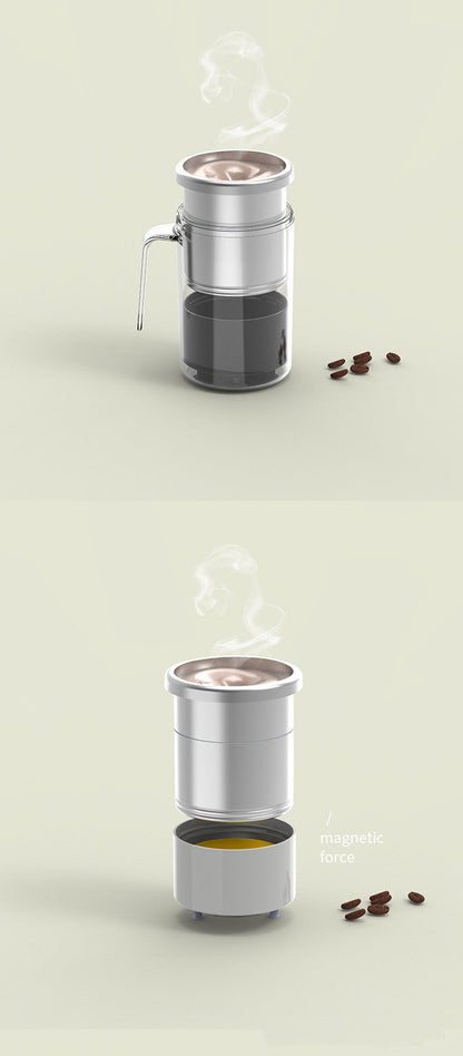 Vaso portátil recargable con mezclador automático
