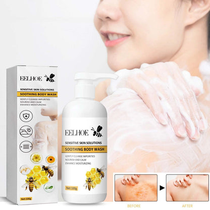 Honey & Chamomile Moisturizing Shower Gel – 100g Gentle Daily Body Wash