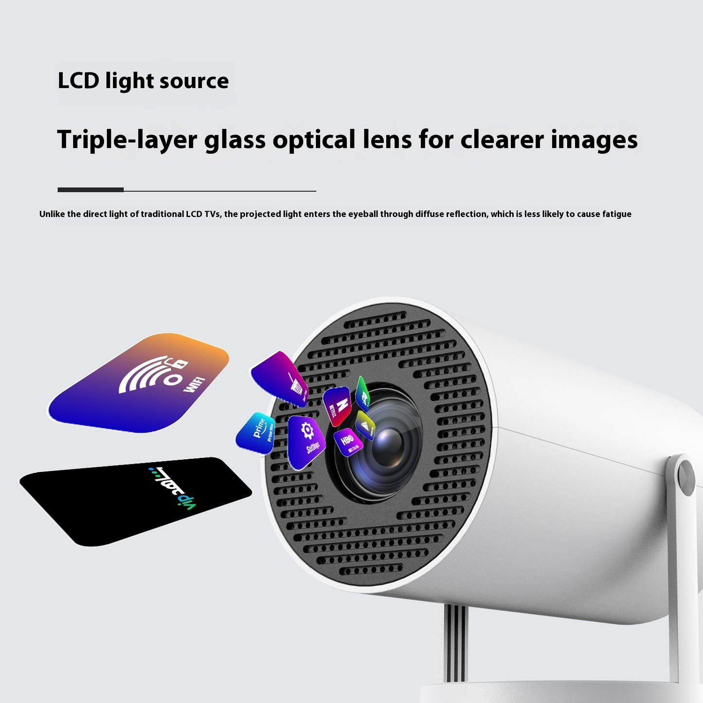 Freestyle Projector with Hi-Fi Sound