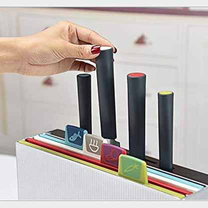 Stainless Steel Gift Knife With Cutting Board Suit