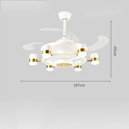 Modern Home Chandelier With Electric Fan