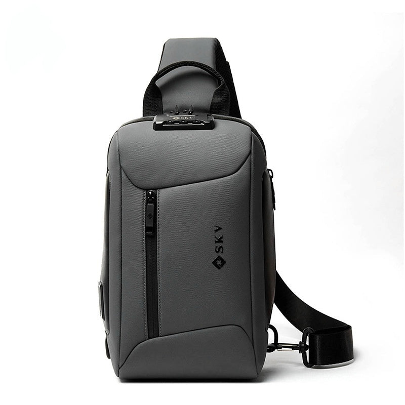 Men's Shoulder Korean Style Fashion Brand Light Chest Bag